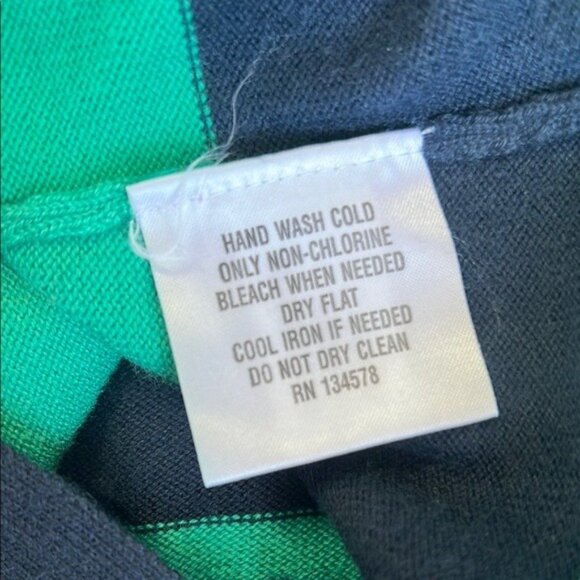 Vineyard Vines Striped Tie Waist Cardigan - XS - Picture 6 of 6